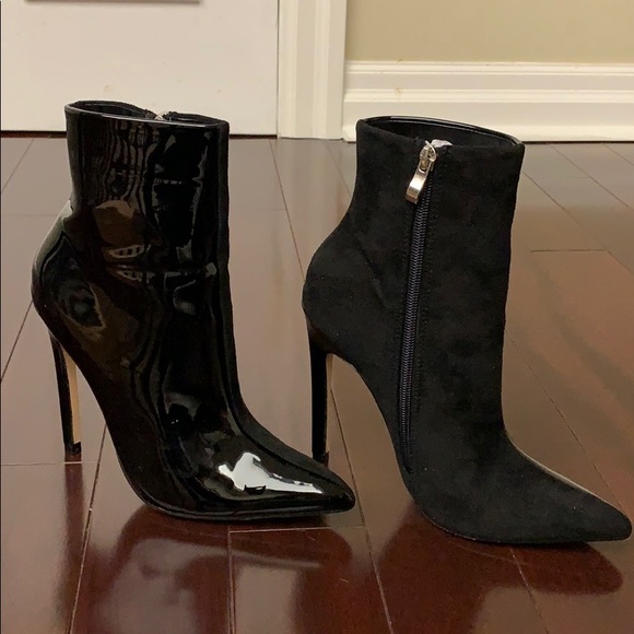 Public Desire Heeled Black Boots 🖤 - Picture 4 of 5